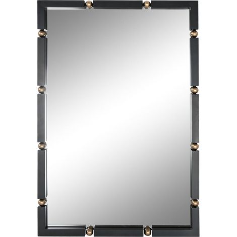 Espejo Hierro Cristal 64,5X5X96,5 Negro (1/3)