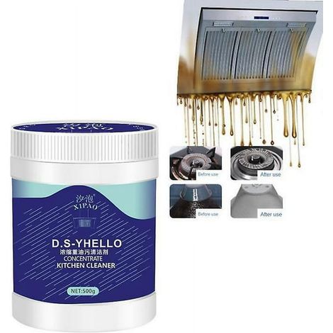 Nettoyant Mof Chef 2024 en poudre 500g - Dégraissant puissant pour taches d'huile tenaces, nettoyant multi-surfaces, formule concentrée. (1/5)