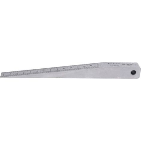 1 15MM Cale Jauge D'éPaisseur Fissure PlanéIté Mise en Page InséRer Jauge de Cale Soudure CôNe Outil de Mesure éTrier (1/4)