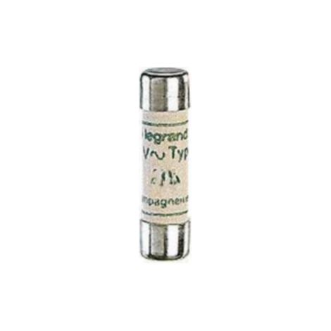 Cartouche industrielle cylindrique type aM 8,5x32mm sans voyant 6A LEGRAND 012006 (1/2)
