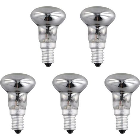 Lampe à Lave de Remplacement E14 R39 30W Projecteur à Visser Ampoule RéFlecteur Clair Spot Ampoules Lave à Incandescence 5 PièCes (1/5)