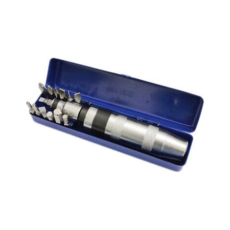 CACCIAVITE PERCUSSIONE GIRAVITE IMPATTO PUNTE REVERSIBILE CHROME VANADIUM 15PZ