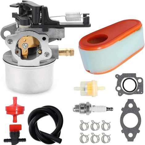 591137 590948 Carburateur pour Briggs Stratton 111P02 114P02 11P902 121Q02 121Q07 121S02 121S07 121S75 124Q02 Nettoyeur Haute Pression 775EX TB366 0 Tondeuse à gazon de tracteur avec - (1/5)