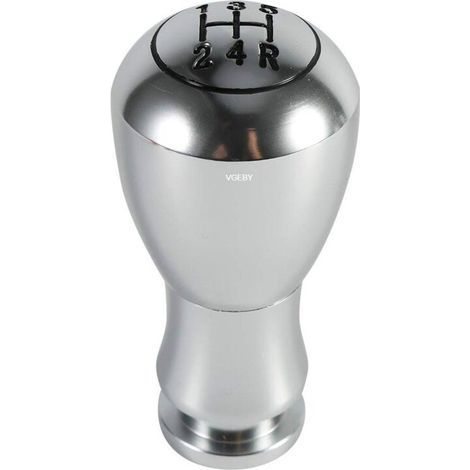 VGEBY Schalthebel-Kugelgelenk, universeller Schalthebel für 5-Gang-Schaltgetriebe, aus Aluminiumlegierung (Farbe: Silber). (1/5)