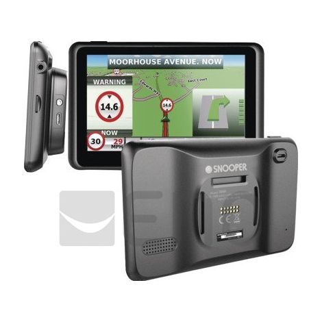 Snooper PRO S6900 LKW navegador Fijo 17,8 cm (7") LCD Pantalla táctil 322 g Negro