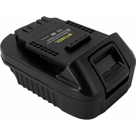 Battery converter, suitable for Makita MT20DL battery converter to Dewei 18V-20V MrOPFWLqOhqW power tools