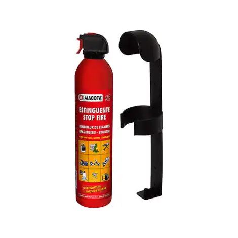 MACOTA Estintore portatile con supporto auto barca camper camino stufa casa 1Kg (1/3)