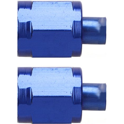 Tapón hembra abocinado de aluminio AN4 - 2 piezas - Estanco