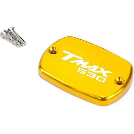 Für Yamaha Tmax 560, T-max 500, Tmax560, Tmax 530, Sx, Dx 560, Techmax Motorrad: Bremsflüssigkeits-Kraftstoffbehälter-Tankdeckel – 1 Stück, gelb