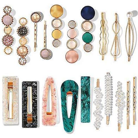 20 Pack Perle Pinces Cheveux De Mode Style Coren Pinces Cheveux Filles Pince Cheveux Chapeaux Styling Outils (1/5)