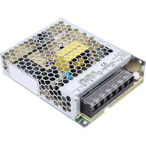 Alimentation à découpage BERM, transformateur de commande LED, accessoires électroniques 100 W 85264 V CA LRS-100-12 (1/5)