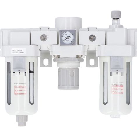 Séparateur eau-huile G1/2" pour compresseur d'air, filtre régulateur pneumatique, accessoire de traitement de source d'air. (1/5)