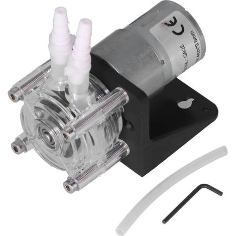 Bomba peristáltica de 3 rodillos, bomba dosificadora de líquidos de alto caudal con tubo de silicona, 500 ml/min, G92812V
