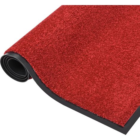 Maison Exclusive - Fußmatte Rot 80x120 cm (1/5)