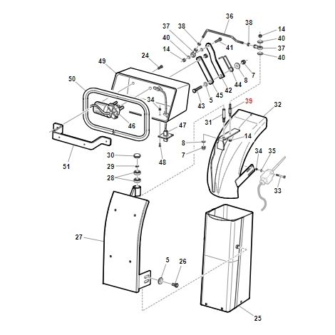 Gewindestift M6 PG SR ORIGINAL GIANNI FERRARI BFB 95401200007