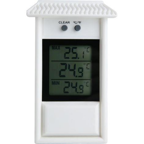 Digital outdoor thermometer - Measuring range: 9°C to +60°C - Waterproof and dustproof (1/5)