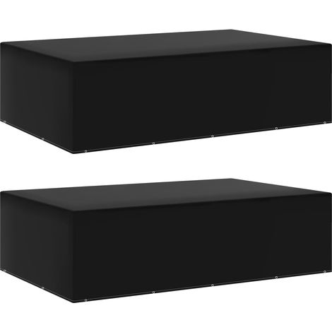 Garden Furniture Covers 2 pcs 12 Eyelets 325x205x90 cm vidaXL