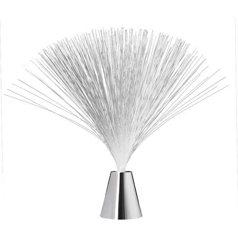 Lampe LED Fibres Optiques - Changement de Couleur Automatique - Éclairage Décoratif Ambiant - Fonctionne sur Piles AAA - Pour Chambre Salon Cuisine Jardin - Lot de 1 (1/5)