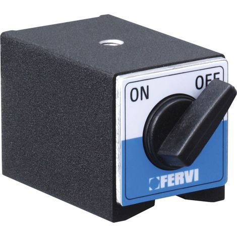 Base magnetica per supporto porta comparatore m8 x 1,25 Fervi b201/3