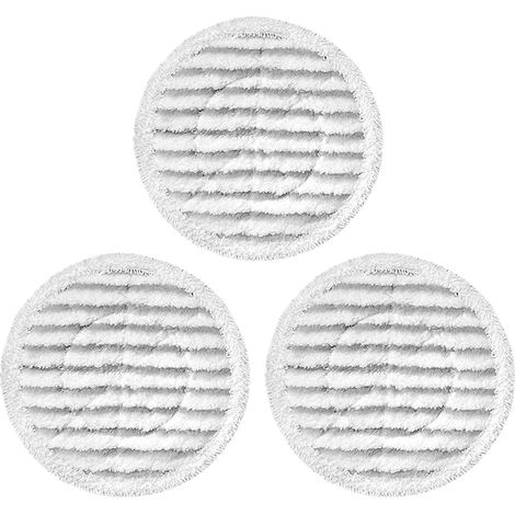 (3 pièces) Convient aux balais vapeur Shark séries S7000, S7001, S7000AMZ, S7001TGT, S7201, S7001C et U6002 : pièces détachées, lingettes et accessoires de nettoyage. (1/4)