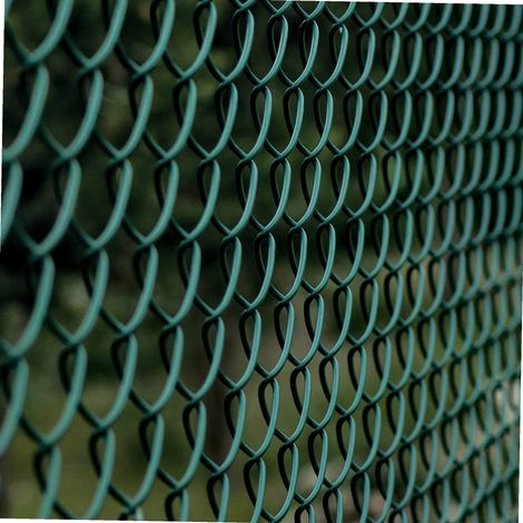 Werka Pro – Grillage rigide maille losange 10 m – Hauteur 1,2 m – Acier galvanisé plastifié vert – Mailles 6 x 6 cm pour délimitation sécurisée