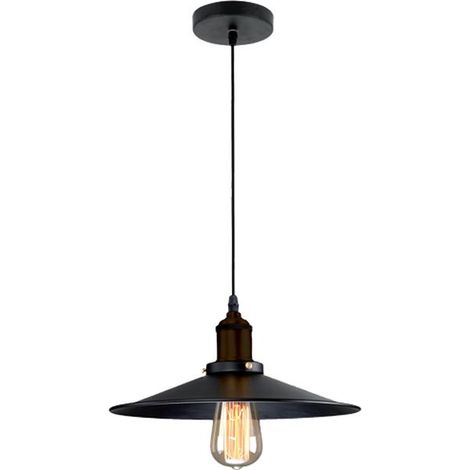 DAMON PENDANT 1XE27 BLACK D:220