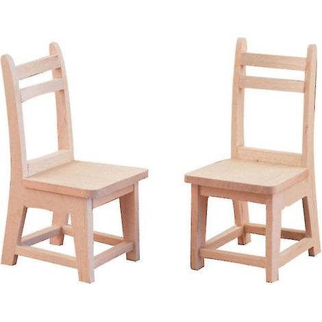 2 Miniatur-Stuhlfiguren