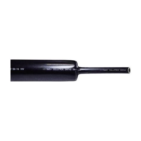 CellPack 144498 gaine thermorétractable noire 21 mm