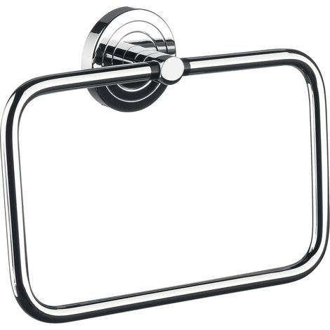 emco polo anneau porte-serviettes, pivotant, 210x153mm, chrome,