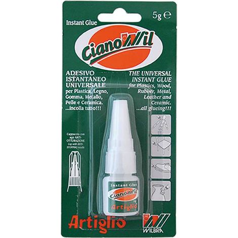 ADESIVO CIANOCRILATO 'ARTIGLIO CIANOWIL' gr. 5