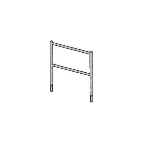 Altrad – Échelle 1m avec 2 barreaux – Accessoire pour échafaudage – Pour chantiers humides – Poids 10Kg