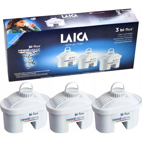 Cartuccia filtrante Laica BI-flux MineralBalance per caraffe filtranti (1/5)