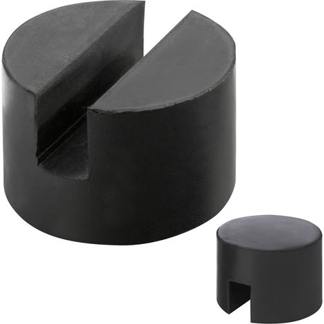 AREBOS Gummiauflage Wagenheber Gummiklotz Gummiblock Rangierwagenheber 50 x 35,4 mm (1/5)