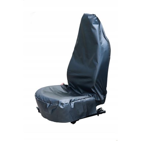 Funda protectora para asiento fabricada en nailon gris.