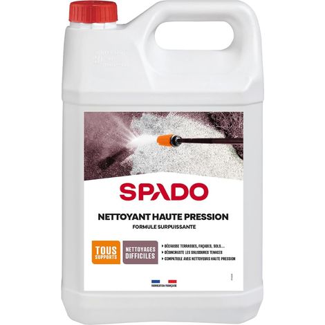 Nettoyant haute pression - Dégraisse en profondeur - décrasse - Compatible avec tous les nettoyeurs haute pression - Action surpuissante - 5L - Fabriqué en France (1/5)