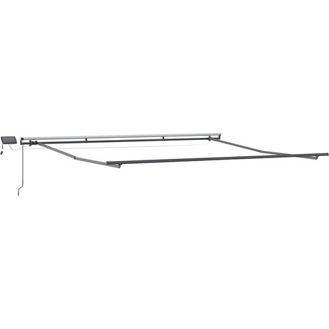 Maison Exclusive - Struttura della tenda Antracite 500 × 350 cm Alluminio