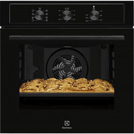 Electrolux – Four électrique traditionnel 68 L – Puissance 2790 W – Classe énergétique A+++ – Noir – Intégré