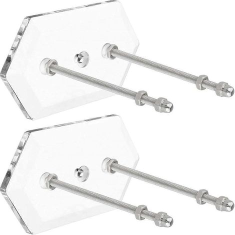 Support mural transparent pour skateboards de compétition, planches de sport d'extérieur, longboards et autres supports de rangement pour skateboards de maison. (1/5)