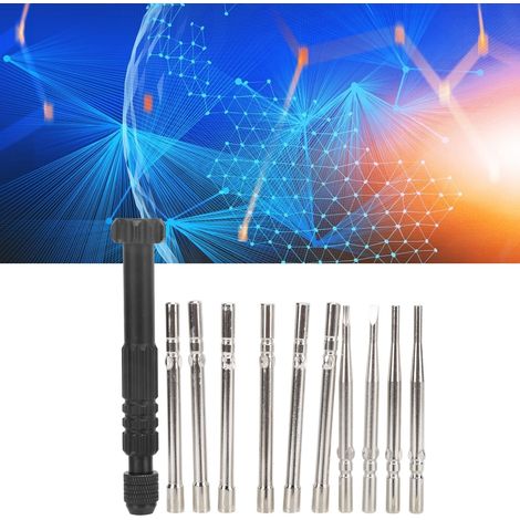 Kit de 10 outils de réglage de carburateur pour tronçonneuse, débroussailleuse et souffleur à feuilles