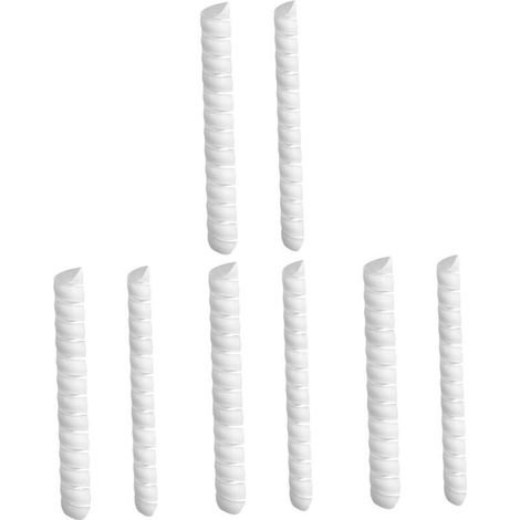 4 Ensembles Protecteur De Coffre Dehors Gouttière Couvercles De Vidange Drain Copeaux D'écorce Protecteurs Protecteur De Tronc d'arbre Garde De Cerf Plastique Blanche 2 Pièces 4 (1/4)
