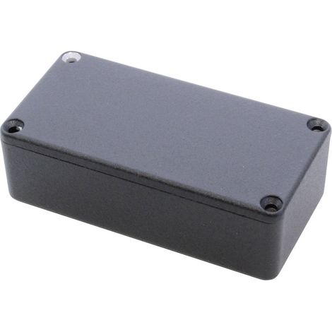 Hammond Electronics  1590G2BK Universal-Gehäuse 100 x 50 x 31  Aluminium Druckguss  Schwarz 1 St.