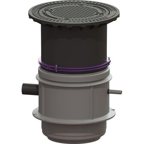 -Pumpstation Aquapump Medium Mono, GTF 1200, 800-1250 mm, Klasse D