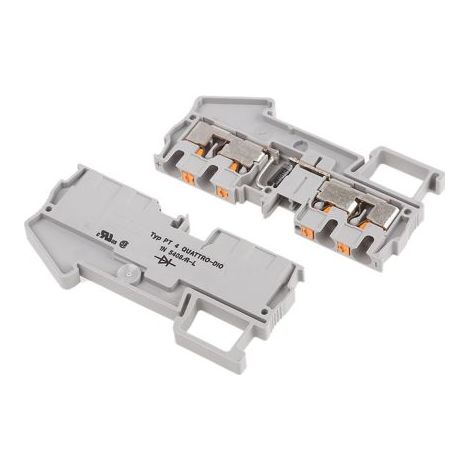 Module pour composant Phoenix Contact PT 4-QUATTRO-DIO 1N 5408/R-L, Enfichable, Gris ( Prix pour Paquet de 5 )