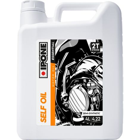 Ipone Self Oil 2T 4L teilsynthetisches Öl für Cross-Scooter-Kraftstoffgemisch
