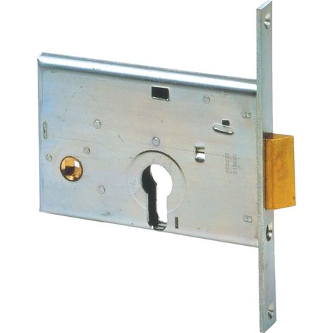 SERRATURA DA INFILARE PER ALLUMINIO ART. 44145 E58 front.mm 16 / inter.mm 48  - CISA