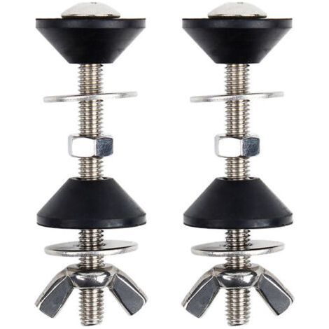 2pcs Toilet Split Water Tank Fixing Screw Accessories Seated Water Tank Fixing Connection Screw Toilet Water Tank Installation Accessories (1/5)