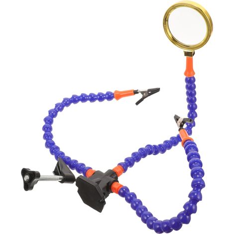 Kit complet de poste souder avec bras flexible et loupe (1/5)