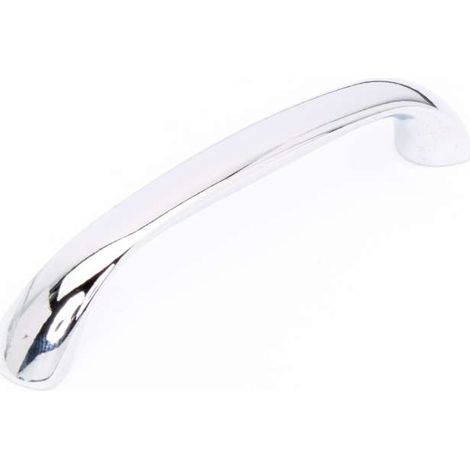 MANIGLIA SQUADRATA CROMO LUCIDO 96MM TIPO C
