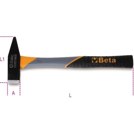 Beta 1370T 1000 - Martelli tipo tedesco per meccanici manico in fibra di vetro (1/6)