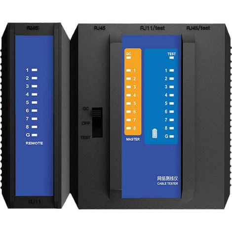 RJ45 Multifunktions-Kabeltester – Schnelles Testen ohne Wartezeit